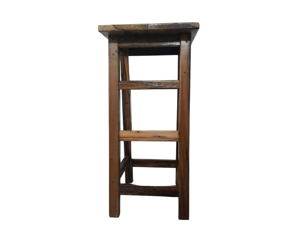 Banco Alto para Yoga (Tall Stool) | Madera de Guayubira - Imagen 4