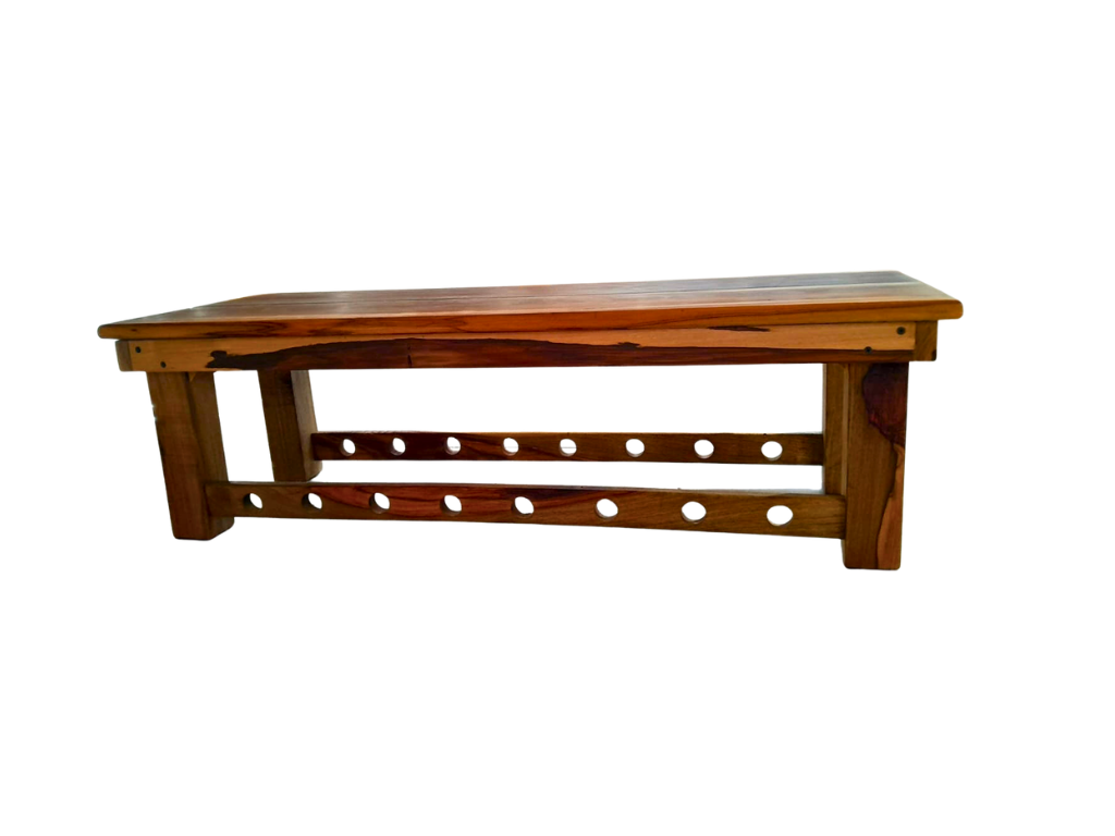 Banco para Setu Bandha | Madera Maciza de Guayubira